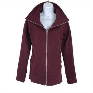Lululemon Radiant Jacket Cassis Full Cotton Blend Women's Size 4